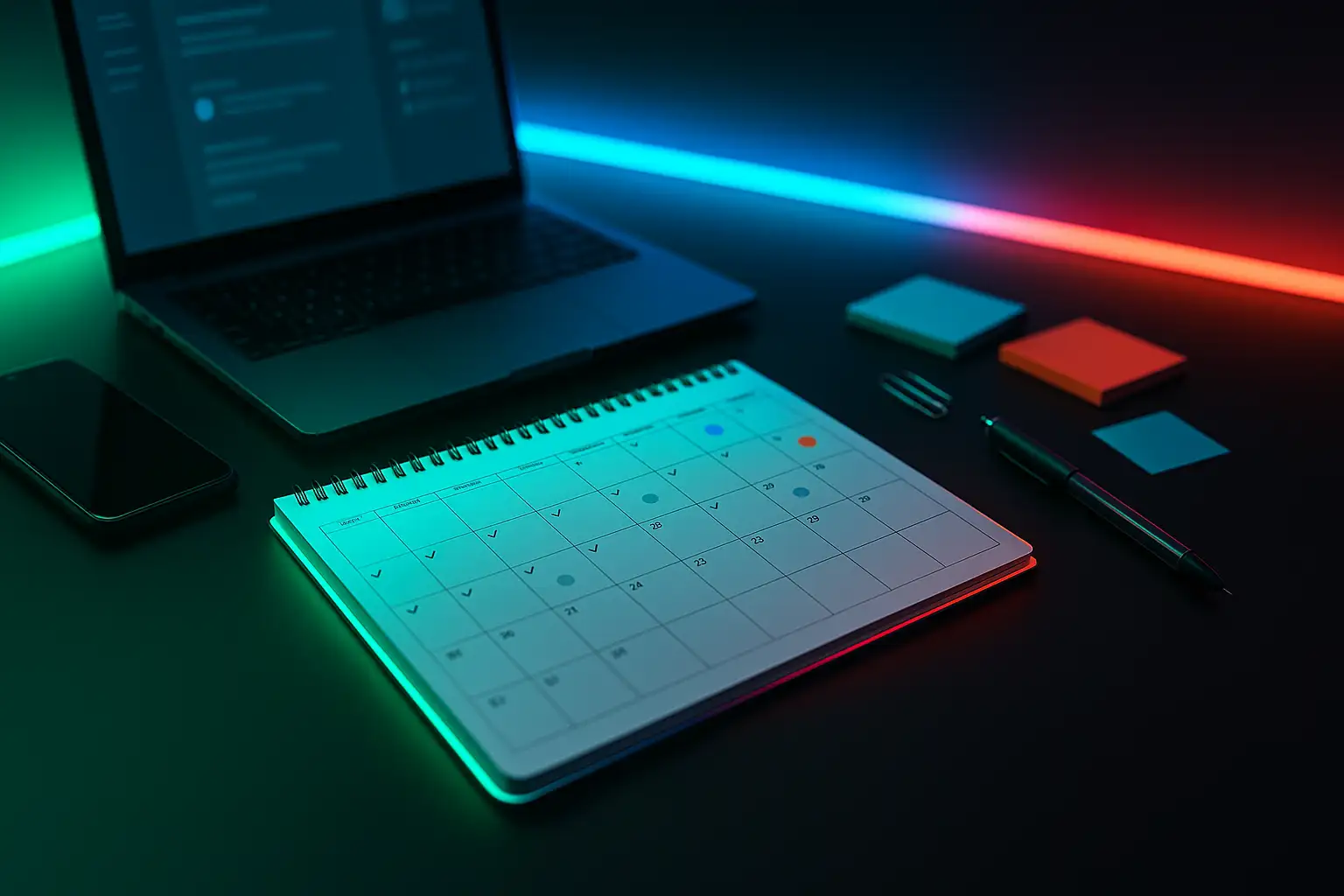 kalendarz treści social media