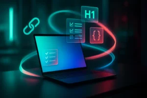 On-page SEO 2025 – checklista H1, linkowanie i schema